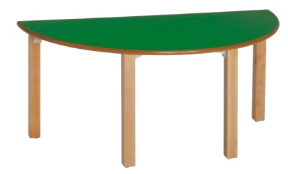Mesa Escolar Semi-circular 20SC